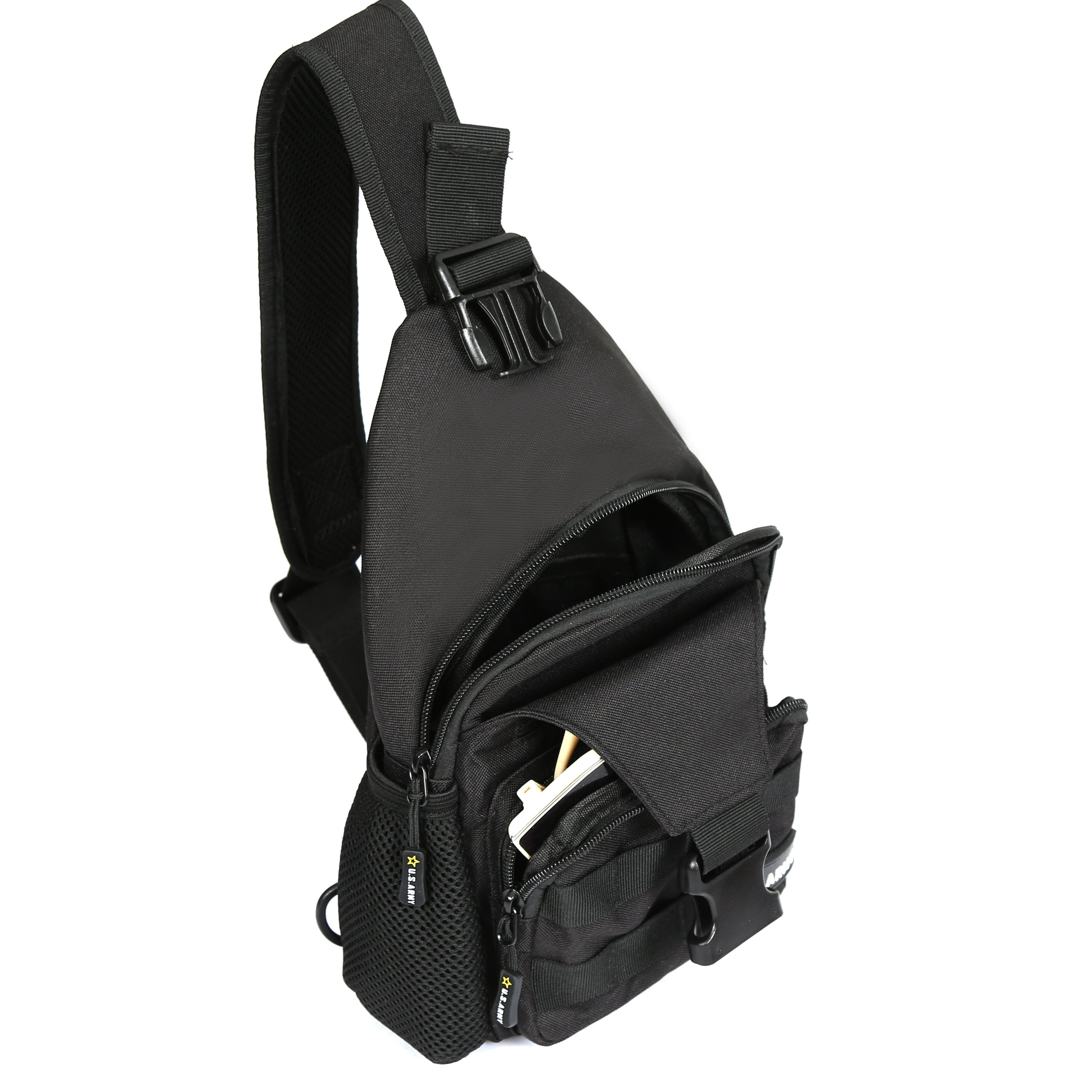 US ARMY DELTA High Performance Tactical Sling Bag Black