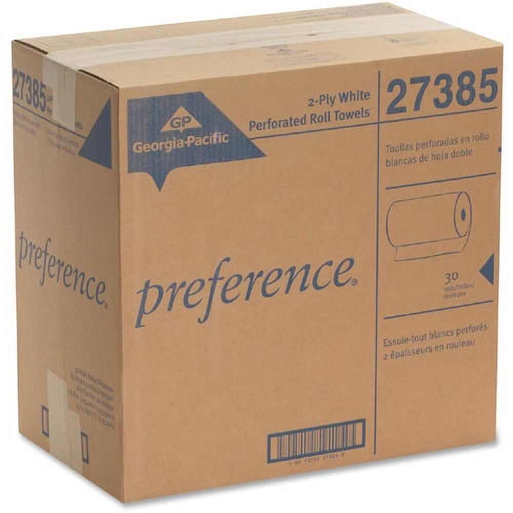 Roll Paper Towels 2 Ply - 8.80" x 11" - 85 Sheets/Roll for Healthcare, Food Service - 30 / Carton