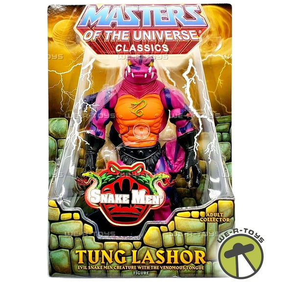 Mattel Masters of the Universe Classics Tung Lashor Action Figure, Highly Detailed
