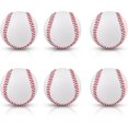 thumbnail image 1 of YWC-Blank Standard Baseball Balls, Official Size 9 Inch Leather Covered Practice Baseball Training Ball for League Play, Pitching, Hitting, Batting, Fielding, Autograph, 1 of 4