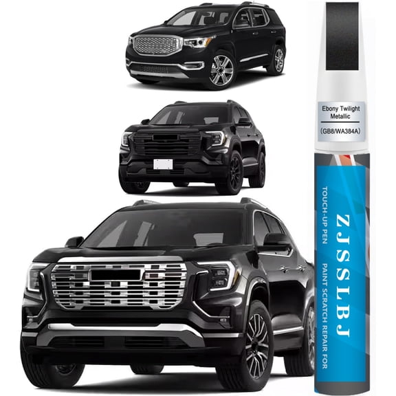 Ebony Twilight Metallic(GB8/WA384A) Touch Up Paint for GMC, Car Paint Pen Scratch Repair Two-In-One Touch Up Paint