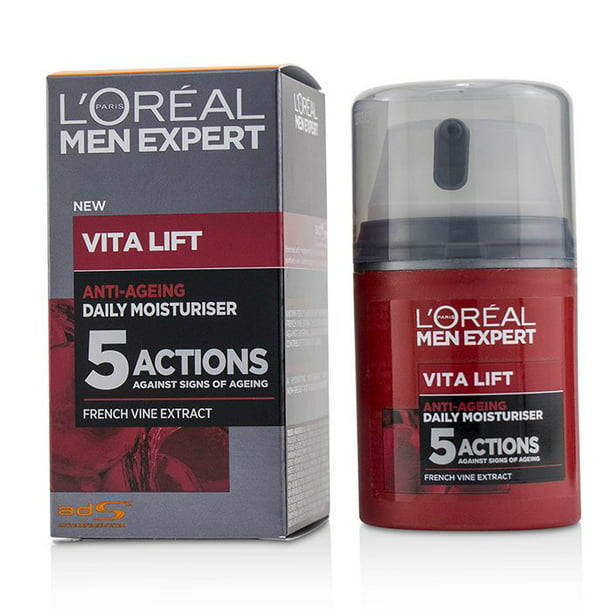Men Expert Vita Lift 5 Daily Moisturiser-50ml/1.7oz - Walmart.com ...