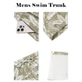 thumbnail image 6 of COOFANDY Mens Swim Trunks Quick Dry Bathing Suit Square Leg Summer Beach Shorts with Compression Liner, 6 of 7