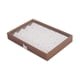 thumbnail image 3 of Caja de joyería de madera, contenedor de caja de almacenamiento de joyas, soporte para collares, pendientes de tuerca, broches de mujer, regalo de 24 cuadrícula, 3 of 9