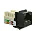 thumbnail image 3 of CableWholesale.com CAT6 Keystone Insert Jack - Modular insert - CAT 6 - RJ-45 - black, 3 of 4