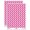 Hot Pink, variant on Scared Hissing Black Cat Halloween 200+ Round Stickers - Black - Gloss Finish - 0.50" Size
