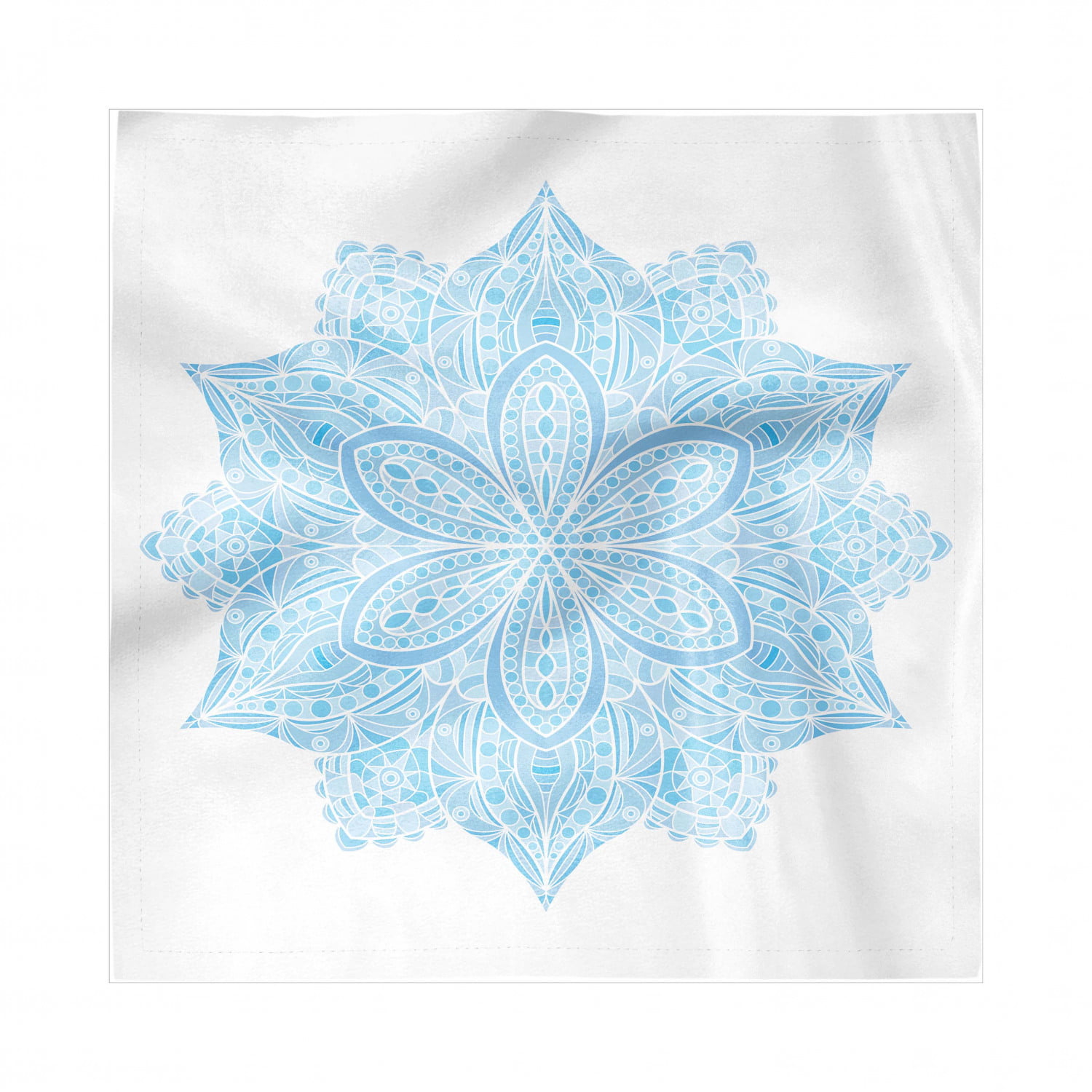 Winter Blue Snowflakes 18" x 18" Napkins 1 Dozen 