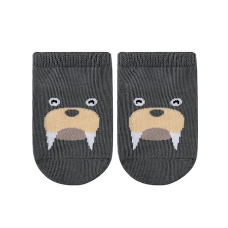 

Cartoon Pattern Infant Baby Boy Girl Cotton Short Antiskid Socks Feet Wear Toddler Ankle Hosiery