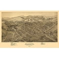 thumbnail image 2 of Fowler 32x22 Gold Ornate Wood Framed with Double Matting Museum Art Print Titled - Jeannette Pennsylvania - Fowler 1897, 2 of 4