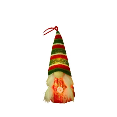 

Qunalilene Yule Lads Decorations Illuminated Tree Beard Old Pendant 2022 Long Christmas Knitted Doll Doll Man Decoration Hangs