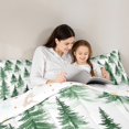 thumbnail image 5 of Manfei Boys Girls Xmas Jungle Bedding Comforter Set 2pcs,Merry Christmas Twin Comforter Sets Microfiber,Green White Breathable Bedding Set,Luxury Bedroom Decor,Reversible, 5 of 8