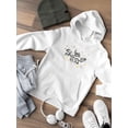 thumbnail image 3 of Buon Ferragosto Color Dots Hoodie Juniors -Image by Shutterstock,  Medium, 3 of 4