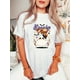 thumbnail image 1 of Spooky Vibes Halloween Crew Neck T-Shirt - Casual Polyester Knit with Spandex, Medium Stretch, Short Sleeve, Women's Fashion Top for All Seasons, 1 of 6