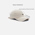 thumbnail image 4 of Gorra de béisbol bordada Retro, gorra con visera de animales, gorra de béisbol de lona, sombrero protector solar, sombrero de sol de algodón para niña, 4 of 5