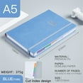 thumbnail image 1 of pstuiky Note Pad, 2024 Schedule Notepad Inside Page A5 Efficiency Manual Planning Notebooks Travel Journal Notebook Clearance, 1 of 2