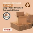 thumbnail image 3 of AVIDITI Shipping Boxes Medium 16"L x 12"W x 10"H, 25-Pack | Corrugated Cardboard Box for Packing, Moving and Storage, 3 of 7