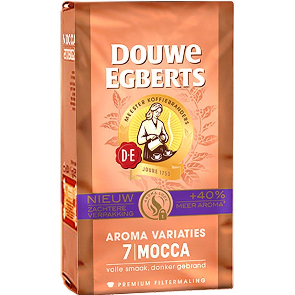 Douwe Egberts Ground Coffee, Mocca Aroma, 8.8 Ounce