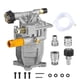 thumbnail image 1 of Bomba de lavado a presión M MINGLE horizontal con eje de 3/4" - Bomba para hidrolavadora de 3000 PSI - Compatible con Troybilt, Simpson, Karcher, Honda, Excell y más - Entrada y salida traseras, 1 of 7