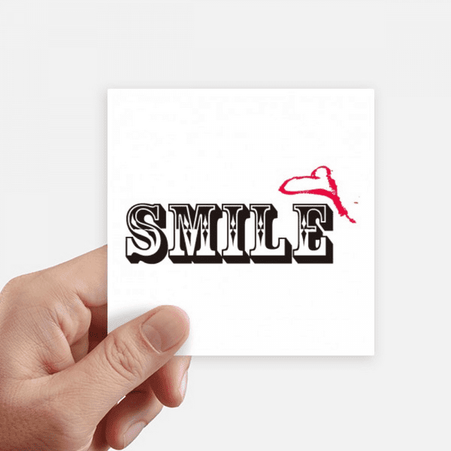 Sle Life Grow Emotion Art Deco Fashion Sticker Square Waterproof Stickers Wallpaper Car Decal