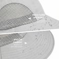 thumbnail image 6 of KEYAHAPPY Sun Hats for Women with Neck Flap UPF 50+ UV Protective Hiking Fishing Hats Wide Brim Sun Hat for Women & Men, Light Grey, 6 of 7