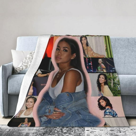 Jhene Music Aiko Throw Blankets Warm Super Soft and All Season Plush Blanket for Sofa Bed Living Room Decor 30x40