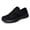 Black, variant on YOURDIARY Women's Slip-On Sneakers Wide Width Comfort Walking Shoes Casual Flats
