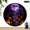 10x10in, variant on Creowell 1pc Purple Moon Forest Pumpkin Path Theme  Silent Non Ticking Round Wall Clock,    Decor Gift Lobby Corridor Dining Room Bedroom Office Classroom