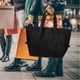 thumbnail image 2 of Reusable Insulated Carrier Bag Food Delivery Tote Bag Insulated Cooler Bag Picnic Pouch Grocery Pouch, 2 of 4
