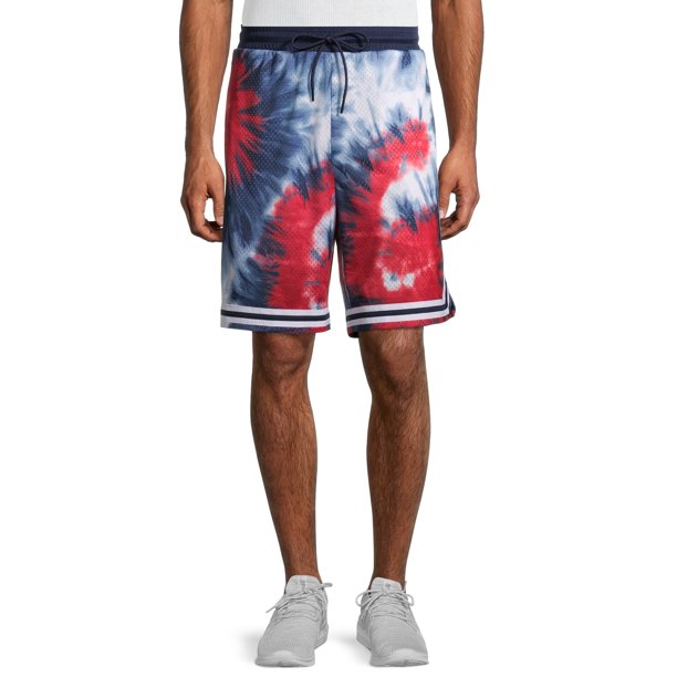 No Boundaries Men's and Big Men's Mesh Shorts, Available Up to Size 3XL
