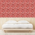 thumbnail image 4 of Ambesonne Brick Peel & Stick Wallpaper for Home, Cartoon Style Wall Blocks, 13"x100", Coral Multicolor, 4 of 6