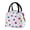Doodle Characters, variant on 7L Volume Handheld Insulated Reusable Meal Tote Lunch Bags Doodle Characters