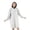 Gray plush robes for women, variant on LangJing Women's Fleece Hooded Robes Cozy Warm House Dress Housecoat Quick Dry Spa Shower Robe Loungewear Gray,Free Size