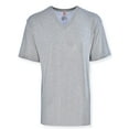 thumbnail image 3 of Hanes Men's Tall Man Cotton V-Neck Under T-Shirt 3 Pack, Gray,XX-Large Tall, 3 of 3