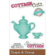 CottageCutz Petites Die 1.8 Inch X 1.7 Inch-Teapot & Teacup