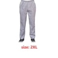 thumbnail image 4 of Chef Pantalones Hombres con bolsillos elásticos de la cintura Baggy Cocinero Pantalón Camarero Uniforme Uniforme Ropa para la piel para restaurante Hotel Cafe Cocina 2xl Houndstooth Eigraketly  HA012102-12, 4 of 6