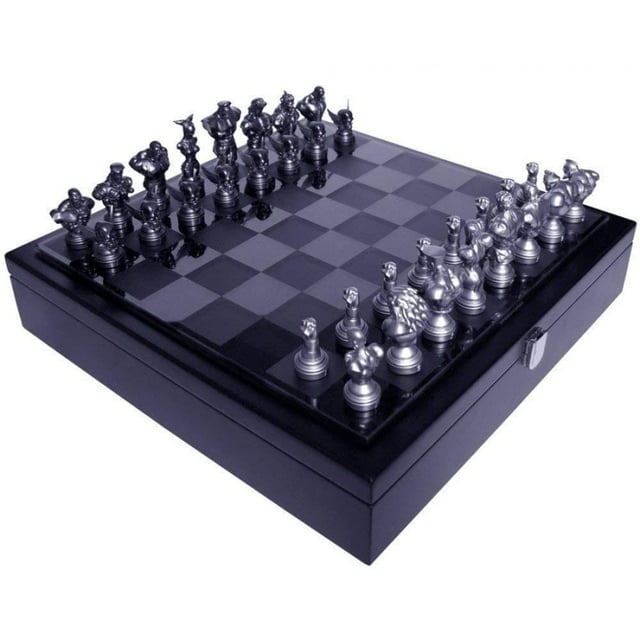 Street Fighter Ensemble Chess en Résine pour 25e Anniversaire avec Plateau de Jeu