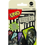 UNO Beetlejuice Beetlejuice Card Game for Kids & Family Night