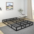 thumbnail image 6 of 9 Inch Full Size Box Spring, Metal Heavy Duty Mattress Foundation with Fabric Cover, Easy Assembly Bed Base, 6 of 6