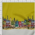 thumbnail image 1 of Soimoi Cotton Cambric Fabric Buildings Panel Decor Fabric Printed Yard 56 Inch Wide, 1 of 1