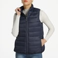 thumbnail image 6 of Alpine Swiss Jodie Womens Puffer Vest Warm Light Down Alternative Insulated Vest Jacket Packable Water-Resistant Layer Outerwear Windproof Zip Pockets, 6 of 8