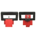 thumbnail image 4 of Circuit Breaker Lockout, Engineering Plastic Circuit Breaker Clamp On Lock Red Black  For Home Industry For Less 70mm Handle, 4 of 8