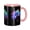 Pink, variant on Flowers Pineapple Summer Coffee Mug Fun Custom Ceramic Mugs 11oz Black