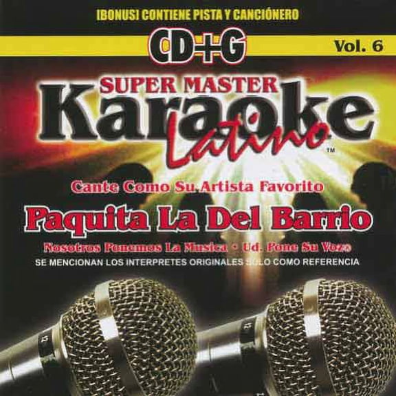 Super Master Karaoke Latino, Vol.6: Paquita La Del Barrio