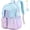 Blue/Purple, variant on Sweet Gradient Color School Backpack, Kawaii Backpack Bookbag, Elementary Middle Schoolbag, Pink/Blue