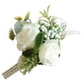 thumbnail image 2 of Ramillete de muñeca Boutonniere Set Ramo de novia de boda para de boda Colcomx  Ramillete de pulsera, 2 of 8
