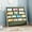 Green, variant on Bookshelf with 4 Tier Deep Sleeves, Children Montessori Bookshelf Sling Storage Book Rock, Toddler Front Facing Display Book Shelf for Playroom Nursery Bedroom Classroom
