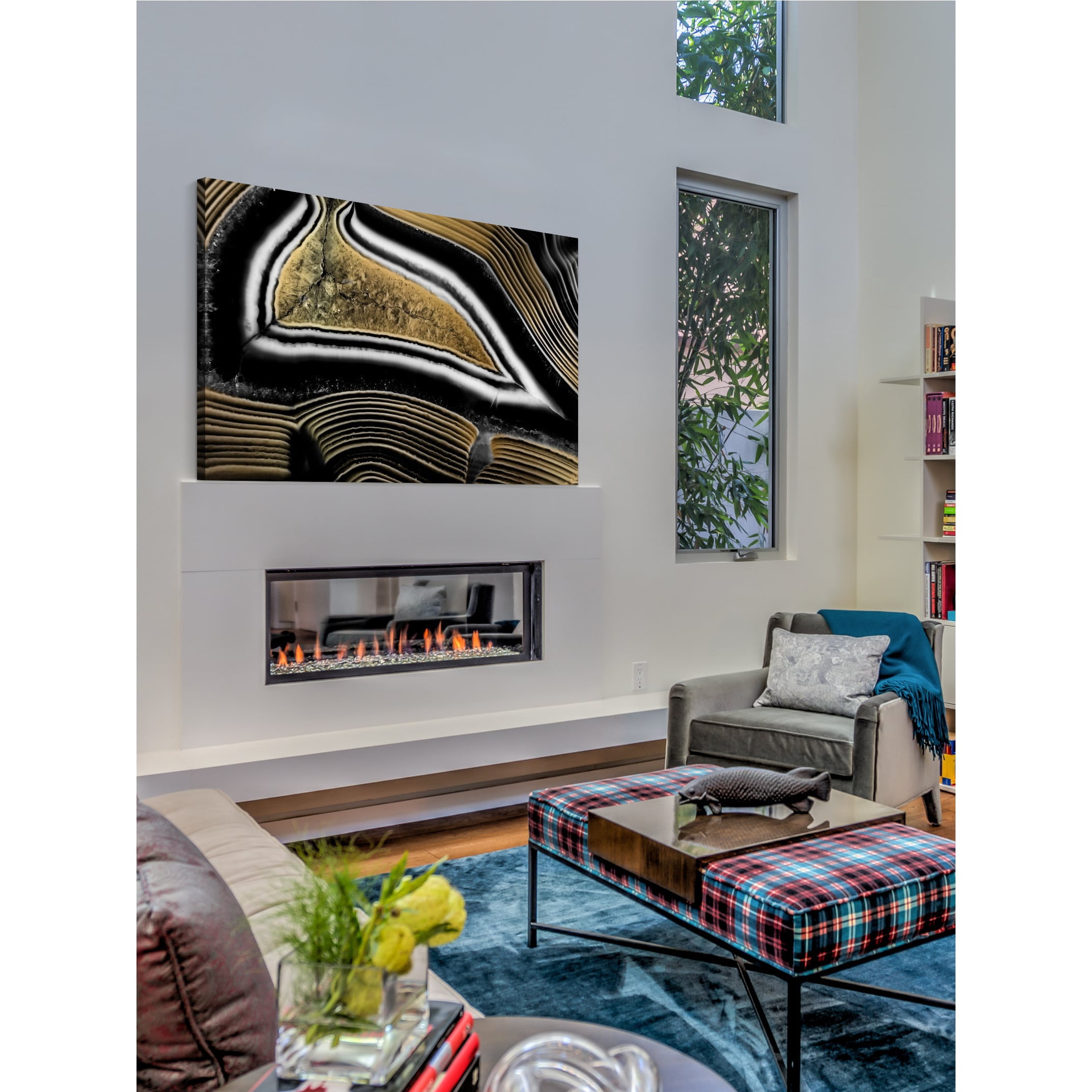 Marmont Hill "Bubbling Up" Painting Print on Wrapped Canvas