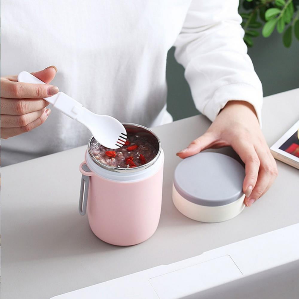 1pc Pp Breakfast Cup Bento Box Soup Container For Office Workers