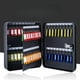 thumbnail image 2 of Caja de almacenamiento de llaves con cerradura de código, armario para llaves con cerradura, organizador de utilidad negro, armario para llaves, acces 72 tarjetas clave, 2 of 8