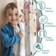 thumbnail image 3 of Blackout Kids Curtains,Pioneer Flower Floral Print Pattern Childrens Insulated Curtains Set Of 2,Bedroom Essentials,Toddler Room Decor 42"x54", 3 of 5